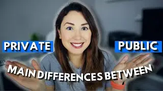 What are the main differences between private and public facebook groups?