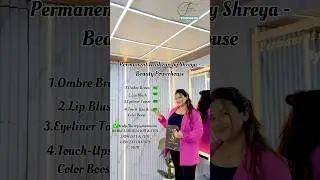 PERMANENT MAKEUP IN DELHI | PERMANENT MAKEUP BY SHREYA (9990594176) | MICROBLADING | LIP BLUSH 😊