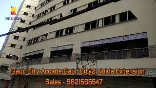 Gaur City Arcade Noida Extension | Commercial Shops For Sale | Price 15.96 L | Sales-7861008808