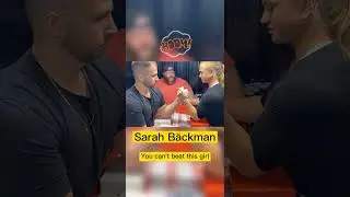 Sarah backman | You can't beat this girl | Armwrestling