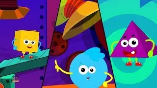 das form Lied | Deutsch Kinderlieder | deutsche formen | The Shapes Song | Oh My Genius Deutschland