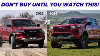Toyota HiLux 2026 года против HiLux 2025 года: действительно ли это «новая модель»? Полное сравне...