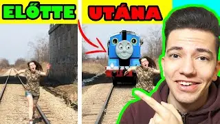 -ODA TUDSZ RAKNI EGY IJESZTŐ VONATOT MÖGÉM? -PERSZE! | A LEGVICCESEBB PHOTOSHOP TROLL A NETEN #2. 😆