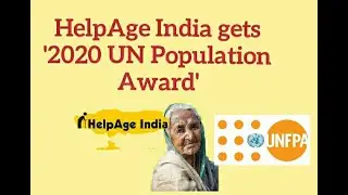 UN Population Award for 2020