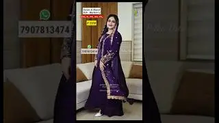 New stylish party wear Shrug inner & dupatta | Party wear gown | polka dots boutique | trending #001