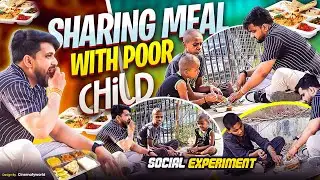 Sharing Meal With Homeless Kids || Social Experiment