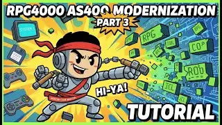 Modernize AS400 RPG to IBM i RPGLE - 3 - RPG400   Enter the AS400   no Bruce Lee
