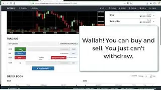 Buying on Bittrex when Wallets are down.