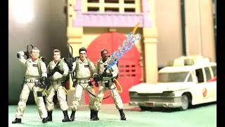 Ghostbusters Plasma Series Venkman Stanz Spengler Zeddemore Chefatron Review