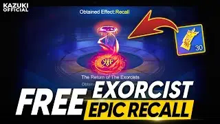 HOW I GOT FREE RECALL FROM THE EXORCIST EVENT USING THE 30 BONUS TOKENS