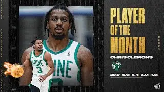 Chris Clemons Named NBA G League Player Of The Month: March