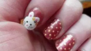 #37 little bunny nail