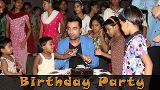 Birthday Bash Of Ajaz Khan With Orphans Kids