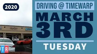 Time-lapse Daily Driving Series | Driving @ TimeWarp | March 3rd 2020