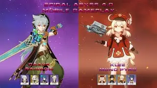 [SHOWCASE ABYSS 4.0 MOBILE GAMEPLAY] Razor Rainbow x Klee Mono Pyro