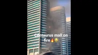 Fire Erupts at The Centaurus Mall Shopping Mall Islamabad