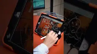 Perfect orange iPad 9th case for Halloween 🎃 #unboxing #ipad #ipadpro #ipadair #ipad9 #halloween
