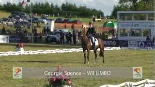 Official Express Eventing - Georgie Spence Dressage - Festival of British Eventing, Gatcombe 2011