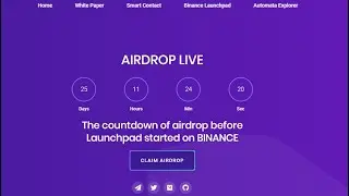 Airdrop cliam 100 token ATA (dự &aacute;n Scam )