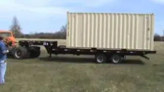 HotShot Container Delivery Trailer