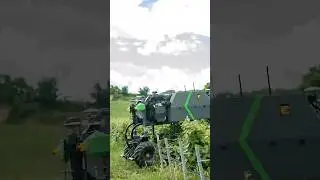 Revolutionizing Agriculture: Meet the Future - Autonomous Vineyard Robot Mowers!
