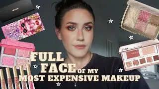 GRWM using my MOST EXPENSIVE makeup!! Review & get ready with me!! Lauren McQueen