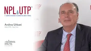 Andrea Urbani (Banca Finint) intervistato da Micaela De Medici all'NPL&UTP di Alma Iura