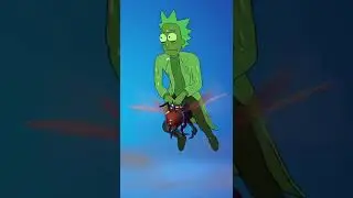Rick Sanchez (Toxic Rick): Mighty Ant #emote #skin #shorts #fortnite