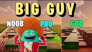 Ice Spice - Big Guy - SpongeBob - Noob vs Pro vs God (Fortnite Music Blocks)