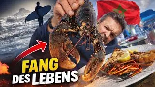 Marokko geht steil,  Hafen, Streetfood & Medina frischer Fisch in Essaouira #maroc #streetfood #chef
