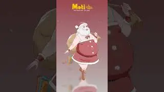 Merry Christmas from Moti - Santa Claus animation