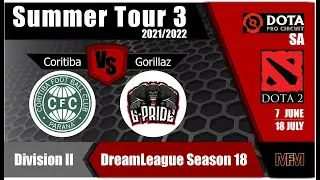 Coritiba vs Gorillaz . INTENSE fight late game! -  Gameplay Highlight.