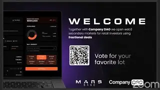 Company DAO x Marsbase. SPV Fractional deals, RWA tokenization Meet-up