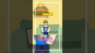 ~ Trash ~ #roblox #forsaken #memes #animation #comedy  #shorts #007n7 #artdrawing