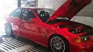 228.9 RWHP - Dyno tuning Haltech PS2000 on BMW 318i E36 2JZGTE.
