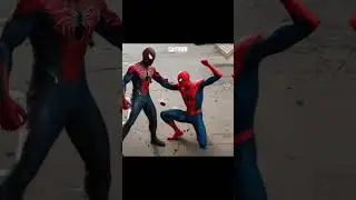 Spiderman vs Spidey 🔥🕸️ #story #avengers #shortsfeed #spiderman