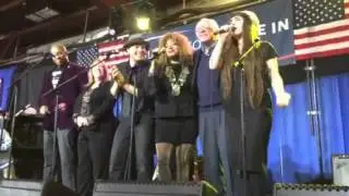 Bernie Sanders Super Tuesday Rally With Kat Wright and the Indomitable Soul Band