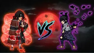 Uchiha Itachi(WS1993) VS Sasuke Uchiha in Jump Force Mugen