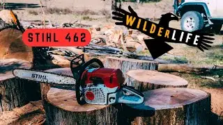 Stihl 462 - Stringybark - Fiskars X27 - Firewood season