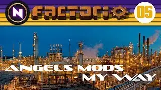 Factorio 0.15 - Angels Mods, My Way - E05 MAIN BUS - Angels and Bobs Mods
