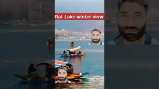 #Dal Lake winter view 