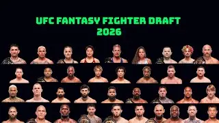UFC 2026 Fantasy Fighter Draft!