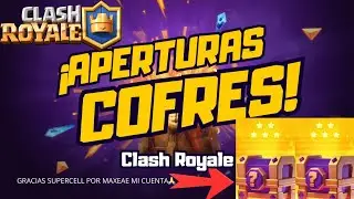 ¿Aún sigues creyendo en los cofres? Abrí muchos, ¡MUCHOS COFRES! y me toca ¿esto? | Clash Royale