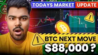 🚨 Bitcoin Market Update Today | BTC Next Move Explained $88,000 📉 | Crypto Market Update #cryptonews
