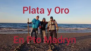 Plata y Oro Puerto Madryn! #playa #patagonia #oro #gold #minelab #equinox600 #vanquish340#simplex