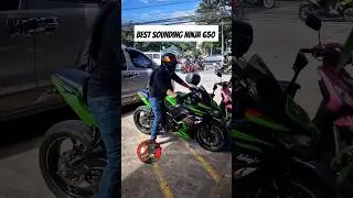Best Sounding Ninja 650 🔥 #shorts #shortvideo #short #kawasakininja
