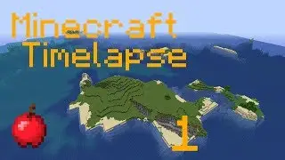 A Fresh Start! - Minecraft - Timelapse - Survival Island 2 - Part 1