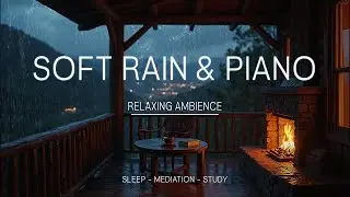 Soft Rain & Piano Music for Constant Tension during Sleepless Nights &ndash; Calm Your Nervous System