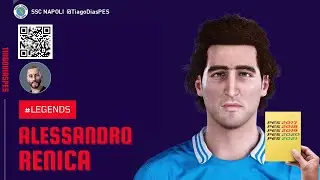 Alessandro Renica @TiagoDiasPES (Napoli) Face + Stats | PES 2021 | Donation: ⁨@nonnogol
