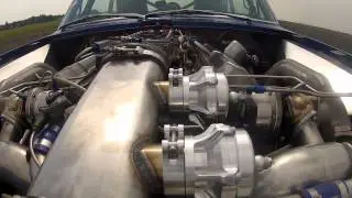 Chevy Big Block 502cui Twin Turbo 10psi #bbc #twinturbo #chevrolet #classic #noprep